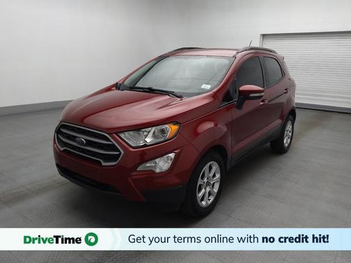 Red 2019 Ford EcoSport SE