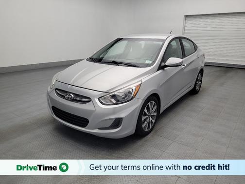 Ironman Silver Metallic 2017 Hyundai Accent Value Edition