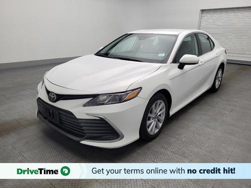 Super White 2021 Toyota Camry LE