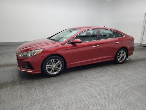 Scarlet Red 2018 Hyundai SONATA SEL