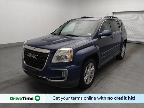 Blue 2016 GMC Terrain SLE-2
