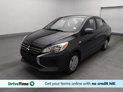 Graphite Gray Metallic 2024 Mitsubishi Mirage G4 ES