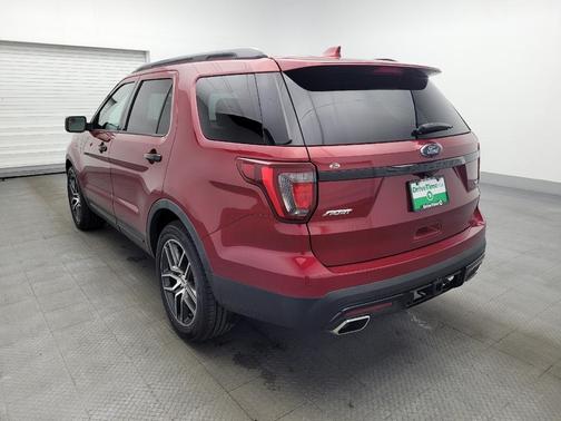 Ruby Red Metallic Tinted Clearcoat 2017 Ford Explorer sport
