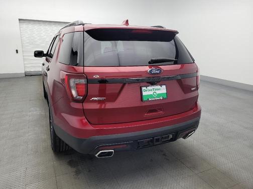 Ruby Red Metallic Tinted Clearcoat 2017 Ford Explorer sport