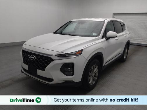 Quartz White 2019 Hyundai SANTA FE SEL 2.4