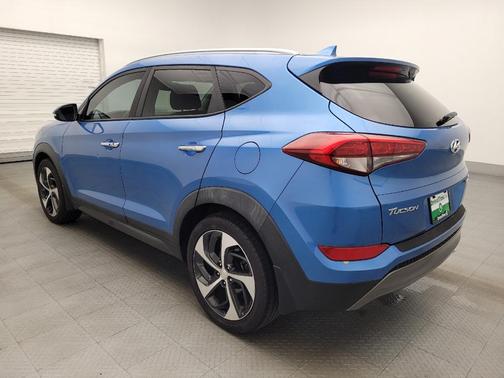 Caribbean Blue 2016 Hyundai TUCSON Limited