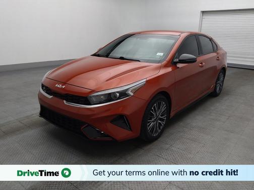 Fire Orange 2023 Kia Forte GT-Line