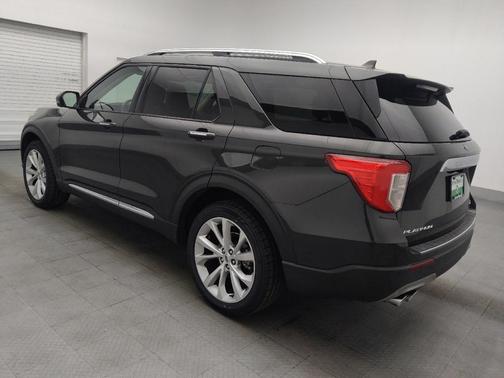 Forged Green Metallic 2022 Ford Explorer Platinum