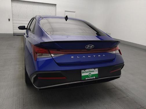 Intense Blue 2025 Hyundai ELANTRA Sport
