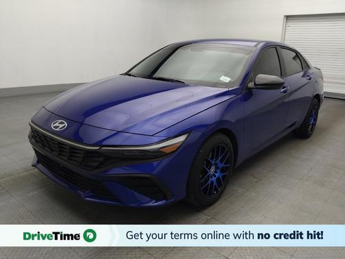 Intense Blue 2025 Hyundai ELANTRA Sport