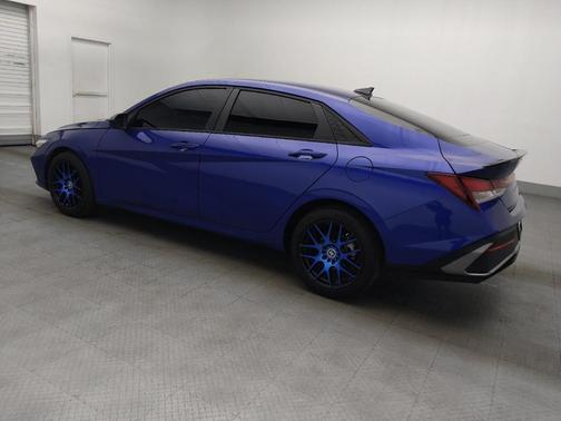 Intense Blue 2025 Hyundai ELANTRA Sport