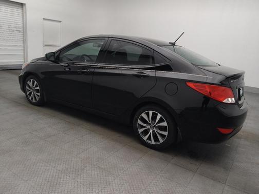 Ultra Black Pearl 2017 Hyundai Accent Value Edition