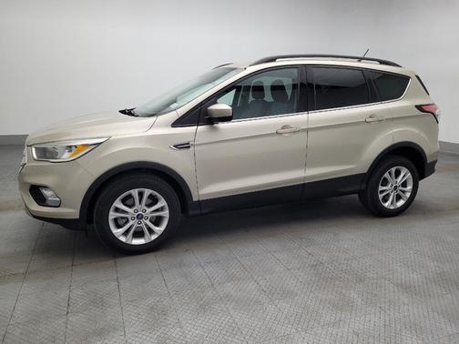 White Gold Metallic 2018 Ford Escape SE