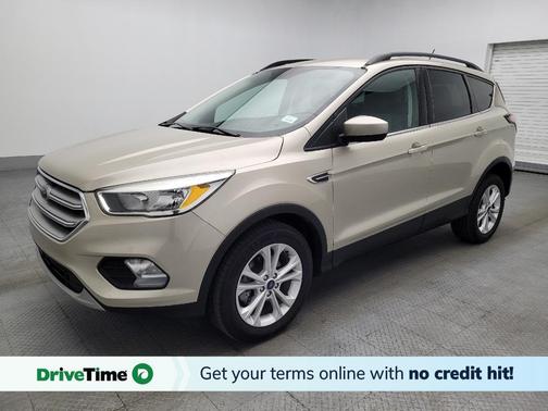 White Gold Metallic 2018 Ford Escape SE