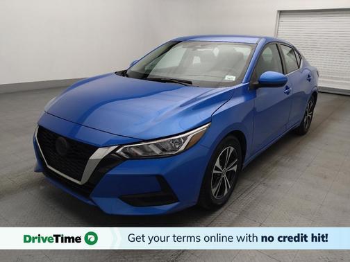 Electric Blue Metallic 2023 Nissan Sentra SV