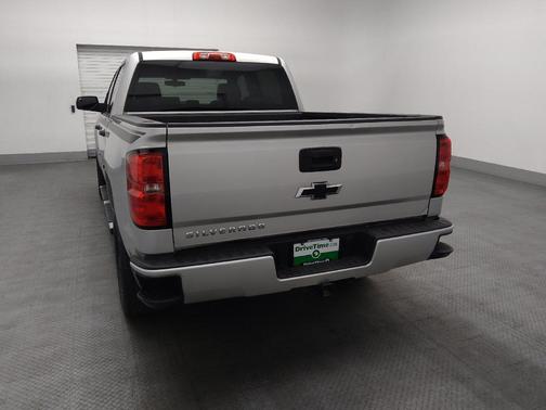 Silver Ice Metallic 2018 Chevrolet Silverado 1500 Custom