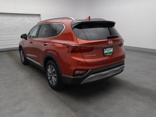 Lava Orange 2019 Hyundai SANTA FE Limited 2.4
