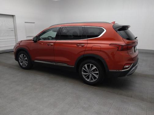 Lava Orange 2019 Hyundai SANTA FE Limited 2.4