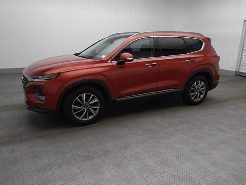Lava Orange 2019 Hyundai SANTA FE Limited 2.4
