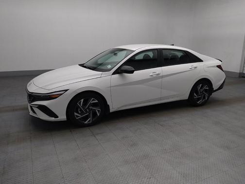 Serenity White 2025 Hyundai ELANTRA Sport