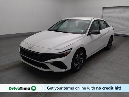 Serenity White 2025 Hyundai ELANTRA Sport