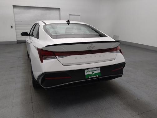 Serenity White 2025 Hyundai ELANTRA Sport