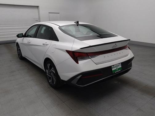 Serenity White 2025 Hyundai ELANTRA Sport