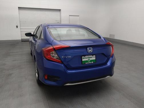 Blue 2021 Honda Civic LX