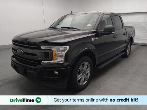 Shadow Black 2018 Ford F-150 XLT