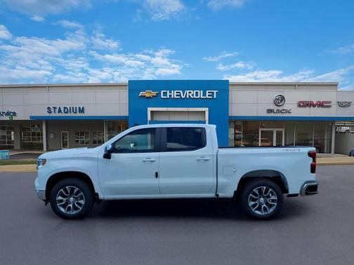 Summit White 2026 Chevrolet Silverado 1500 LT