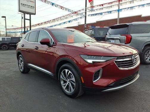 Cinnabar Metallic 2023 Buick Envision Essence