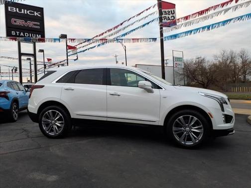 Crystal White Tri-Coat 2024 Cadillac XT5 Premium Luxury