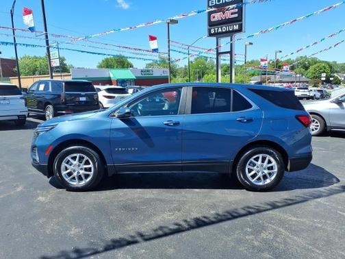 Blue 2024 Chevrolet Equinox LT