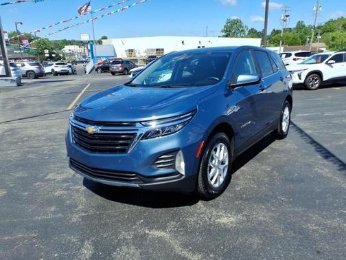 Blue 2024 Chevrolet Equinox LT