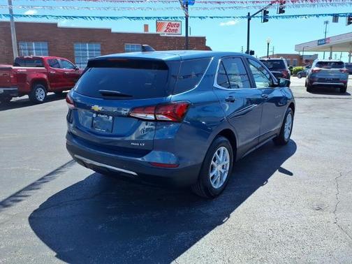 Blue 2024 Chevrolet Equinox LT