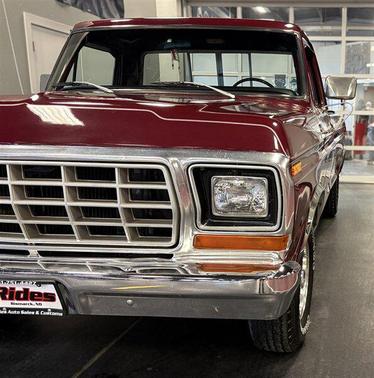 Maroon 1979 Ford F100 Base