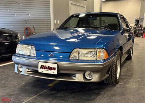 Ultra Blue 1991 Ford Mustang GT