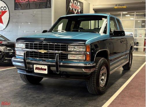 Bright Teal Metallic 1993 Chevrolet 1500 K1500 Silverado