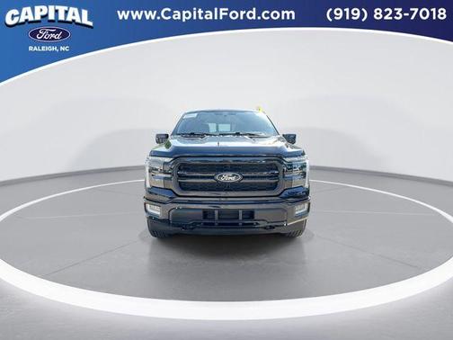 Antimatter Blue Metallic 2024 Ford F-150 Lariat