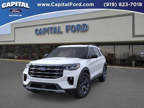 White Metallic 2026 Ford Explorer Active