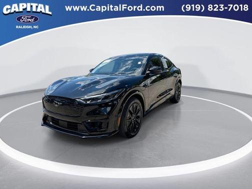 Shadow Black 2025 Ford Mustang Mach-E Premium