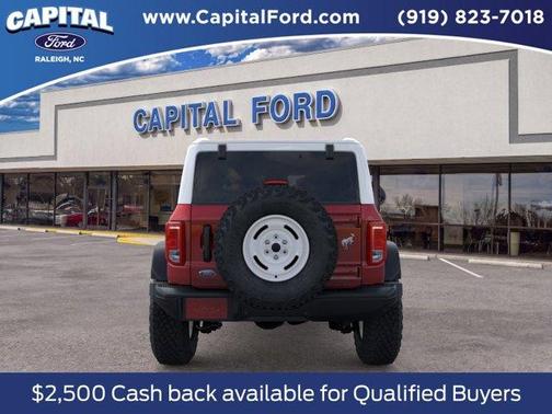 Ruby Red Metallic 2026 Ford Bronco Heritage Edition
