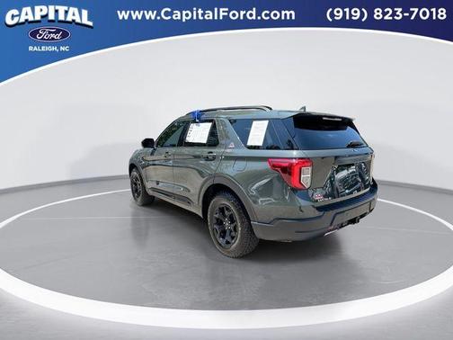 Green Metallic 2023 Ford Explorer Timberline