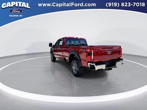 Rapid Red Metallic Tinted Clearcoat 2024 Ford F-250 Lariat