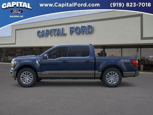 Antimatter Blue Metallic 2026 Ford F-150 King Ranch