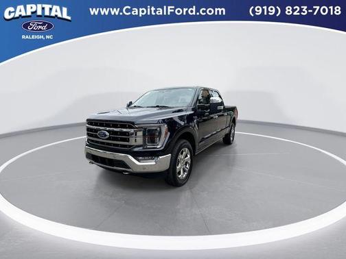 Antimatter Blue Metallic 2023 Ford F-150 Lariat