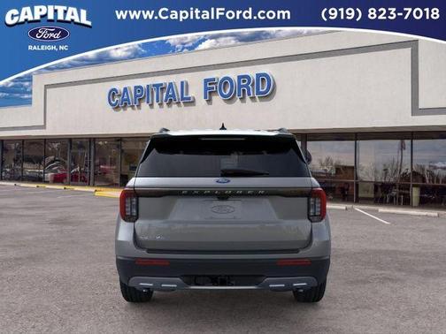 Gray Metallic 2026 Ford Explorer Active