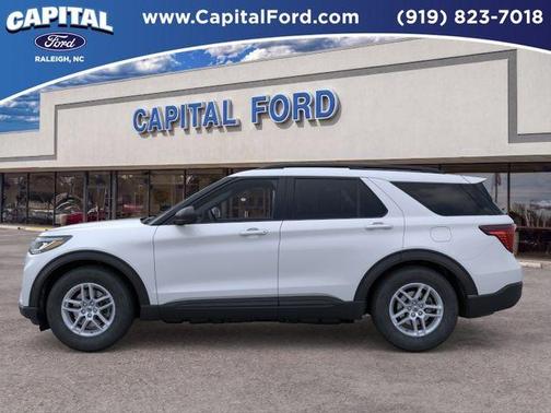 White Metallic 2026 Ford Explorer Active