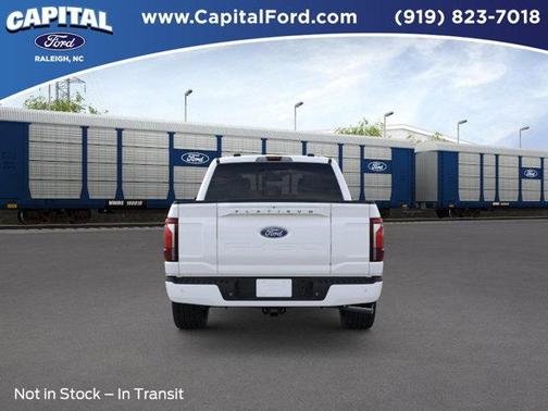 Star White 2025 Ford F-150 Platinum