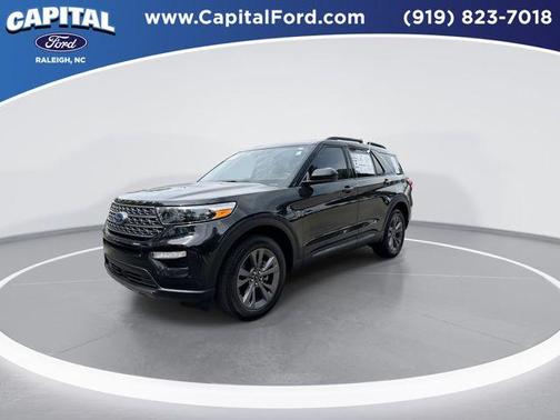 Agate Black Metallic 2023 Ford Explorer XLT